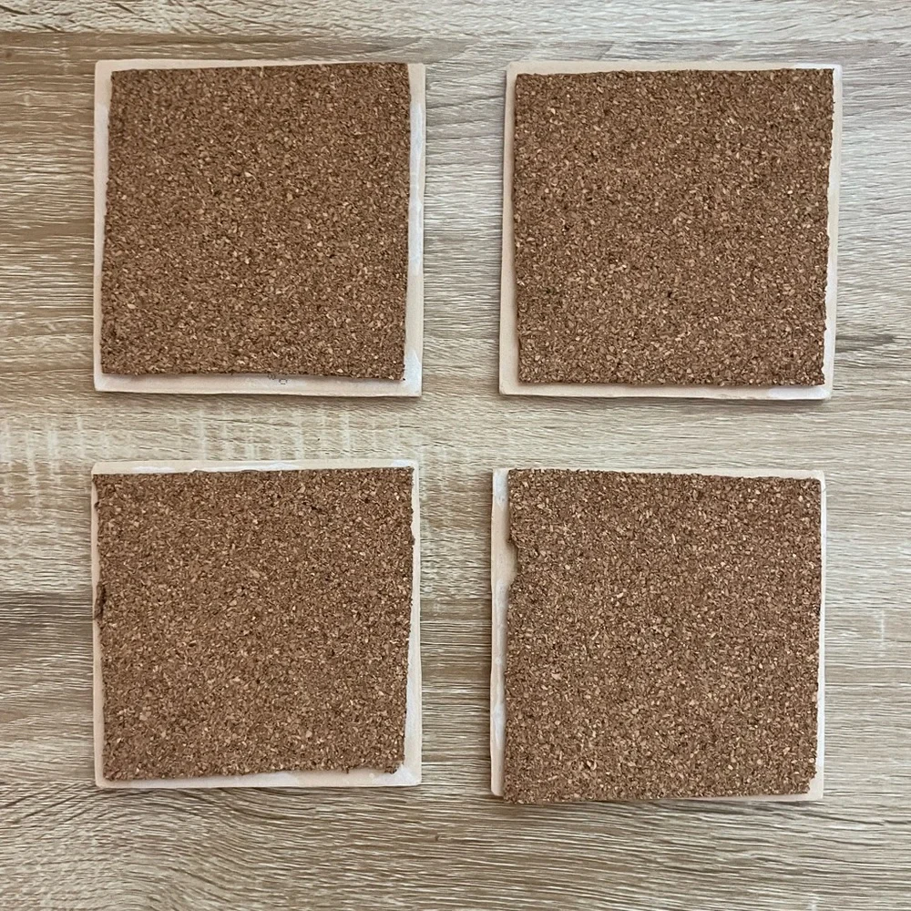 Holiday- Set‎ of 4 Handmade Holiday Coasters